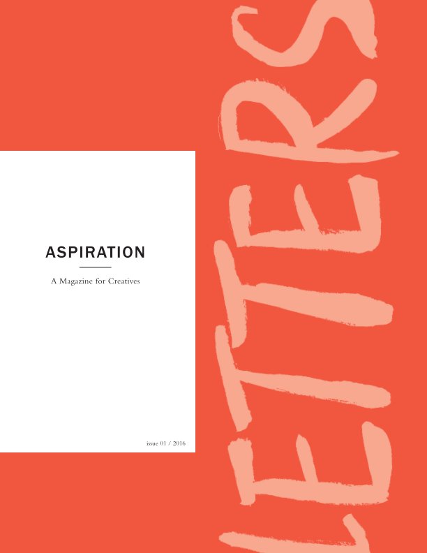 Aspiration Magazine - Issue 01 nach Lina than anzeigen