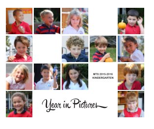 Kindergarten 2015-2016 book cover