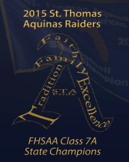 STA book 2015 FHSAA 7A STATE CHAMPIONS book cover