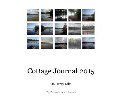 Cottage Journal 2015 book cover