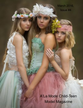 A'La Mode Child-Teen  Model Magazine book cover