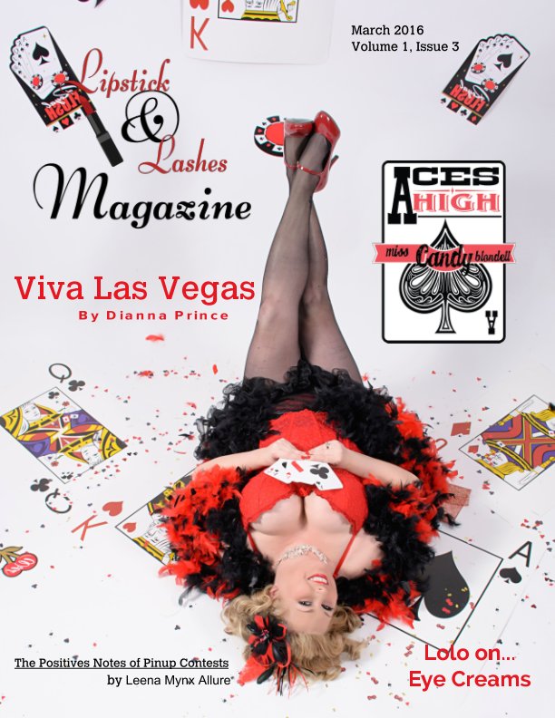 Ver Lipstick and Lashes Magazine, March Issue por Brandy Chase