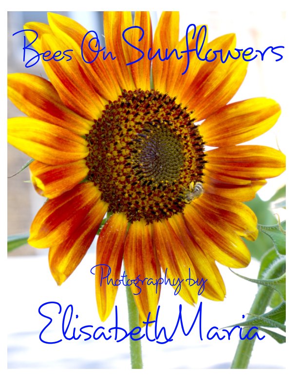 View Bees On Sunflowers - Magazine by Elisabeth Maria Smith