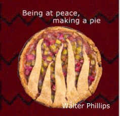 Being at peace, making a pie book cover