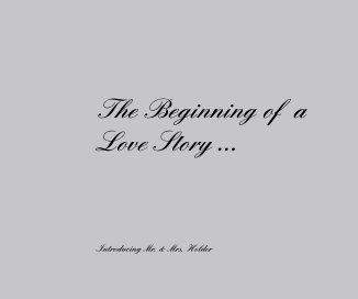 The Beginning of a Love Story ... book cover