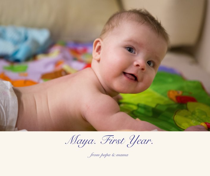 Ver Maya. First Year. por from papa & mama