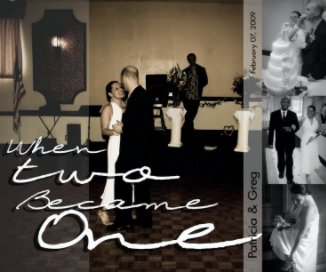 "When Two Became One" book cover