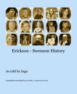 Erickson - Swenson History book cover