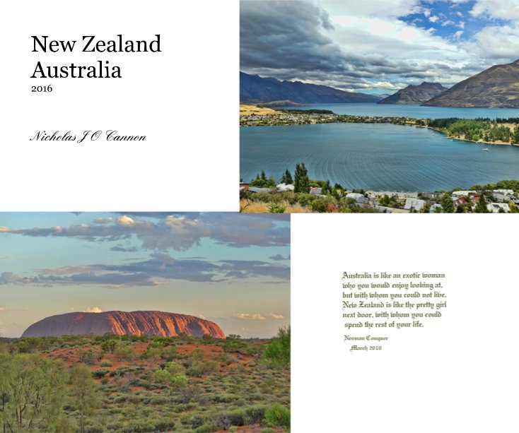 View New Zealand Australia 2016 by Nicholas J O Cannon