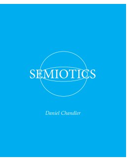 Semiotics LHL book cover