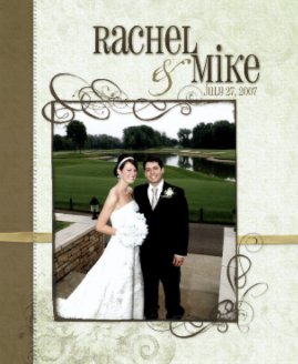 Rachel & Mike Wedding Book book cover
