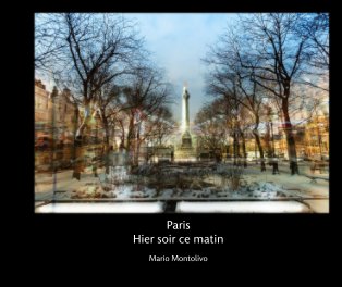Paris Hier soir ce matin book cover