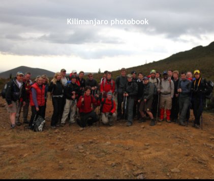 Kilimanjaro photobook book cover