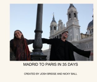 MADRID TO PARIS IN 35 DAYS book cover