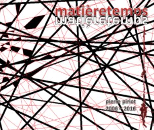 matièretemps (I) book cover