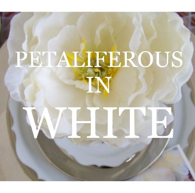 Petaliferous In White book cover