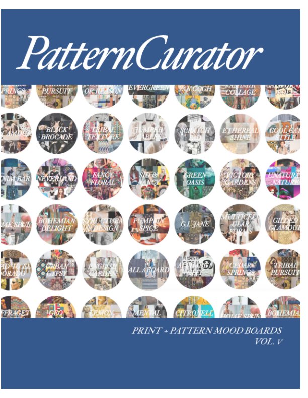 Ver Pattern Curator Print + Pattern Mood Boards Vol. 5 por Pattern Curator