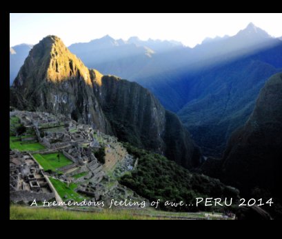 A Tremendous Feeling of Awe... PERU 2014 book cover