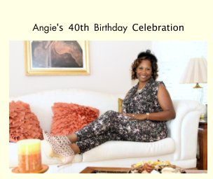 Angie's 40th Birthday book cover