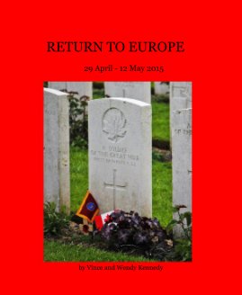 RETURN TO EUROPE 29 April - 12 May 2015 book cover