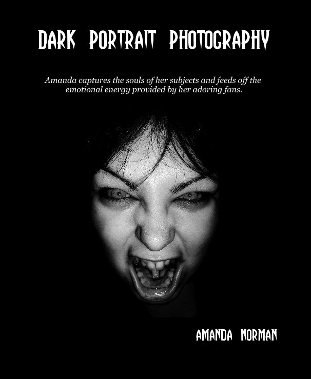 View Dark Portrait Photography by Amanda Norman