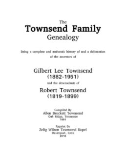 The Townsend Family Genealogy book cover