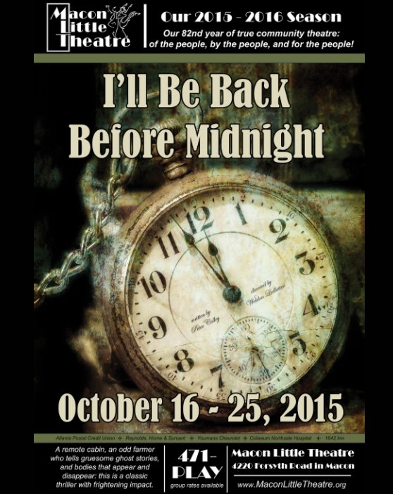 View I'll Be Back Before Midnight by J. R. Carter for Cherokee Rose Designs