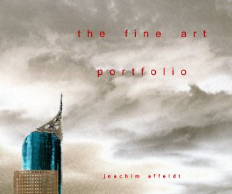 the fine art portfolio book cover