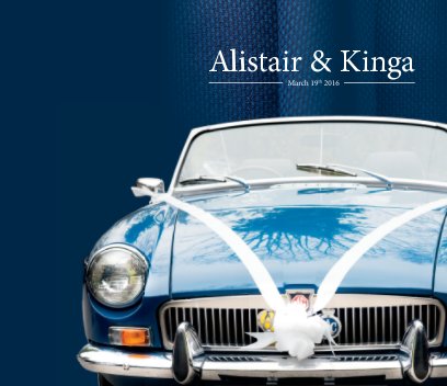 Alistair & Kingas Wedding book cover