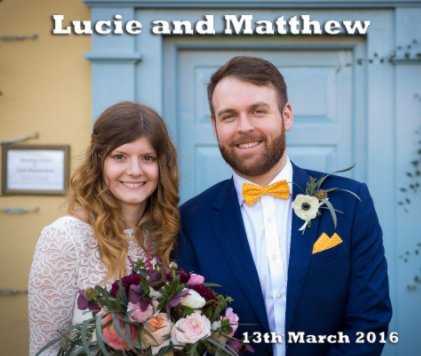 Matthew and Lucie got married book cover