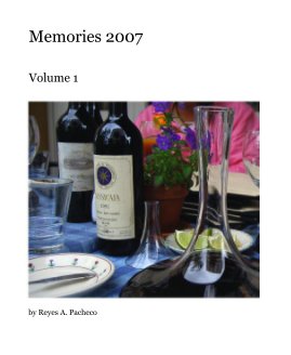 Memories 2007 book cover