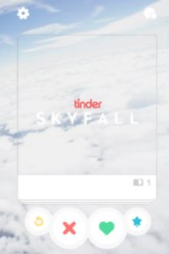 Tinder Skyfall book cover