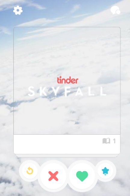 View Tinder Skyfall by Thane Lund