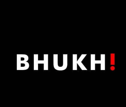 BHUKH! book cover