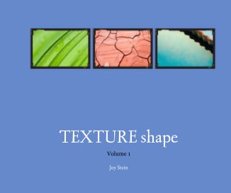 TEXTURE shape book cover
