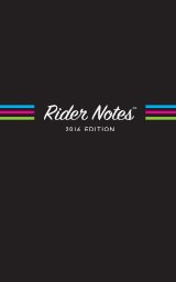 Rider Notes™ book cover