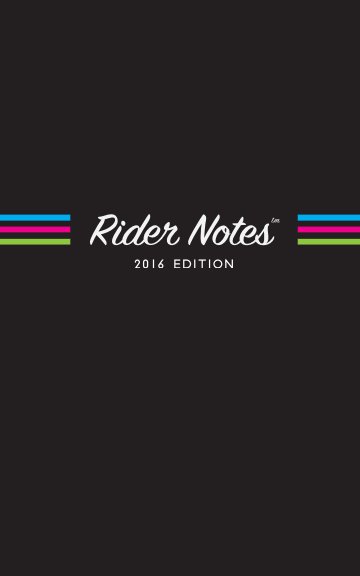 Bekijk Rider Notes™ op Rider Notes™