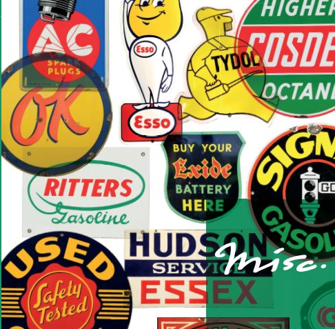 View Misc. 66: Automobilia Signage 1 by Rian Hughes
