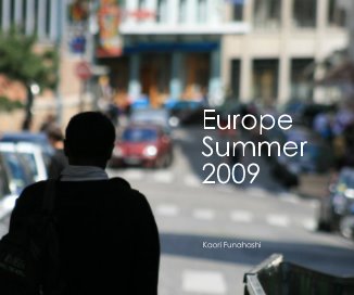 Europe Summer 2009 Kaori Funahashi book cover