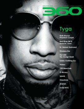 Singapore Issue featuring TYGA book cover