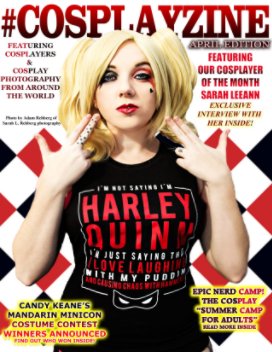 CosplayZine April 2016 (Alternative Harley version) book cover