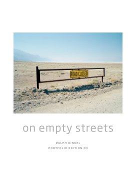 PORTFOLIO EDITION 03 On Empty Streets book cover