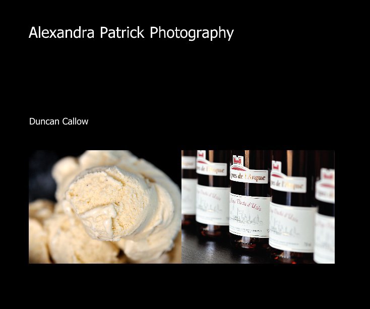 View Alexandra Patrick Photography by Duncan Callow