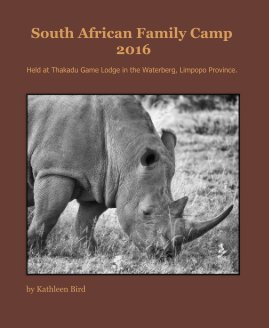 South African Family Camp 2016 book cover