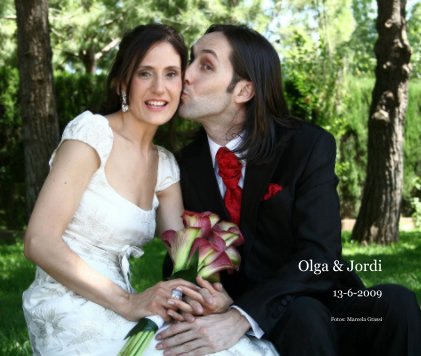 Olga & Jordi 13-6-2009 book cover