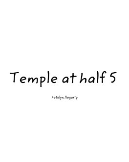 Temple at half 5 book cover