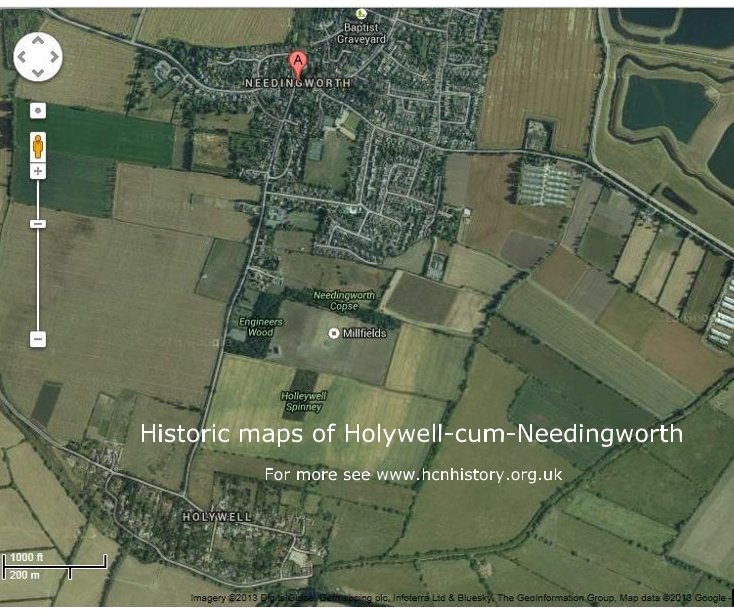 View Historic maps of Holywell-cum-Needingworth by Peter Cooper