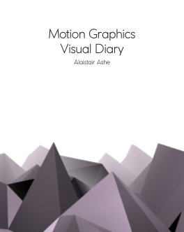 (MED107) Motion Graphics Visual Diary book cover