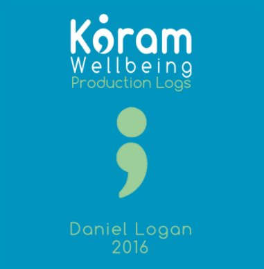 Koram: Production Log book cover