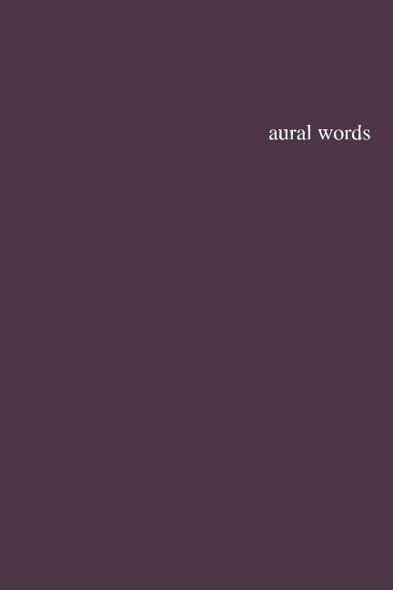 View aural words by L Tree